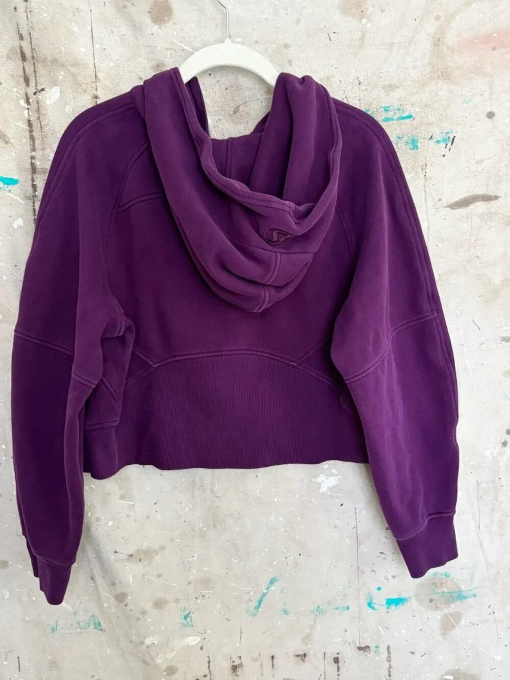 Lululemon Scuba Oversized Half-Zip Hoodie, Dramatic Magenta